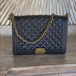 Chanel Quilted Large Bag